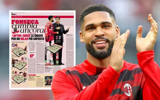 Ruben Loftus-Cheek of AC Milan
