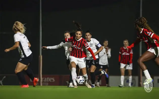 ac milan women 0-1 como