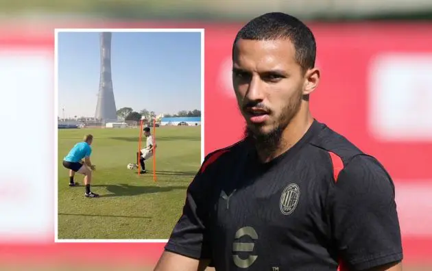 Ismael Bennacer of AC Milan