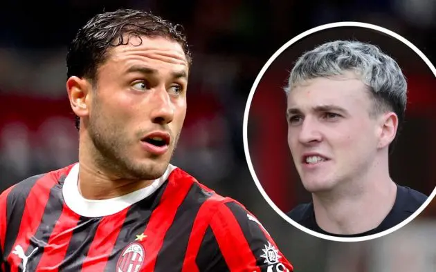 Davide Calabria of AC Milan jimenez