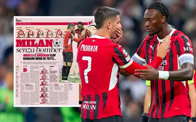 Alvaro Morata, Tammy Abraham ac milan
