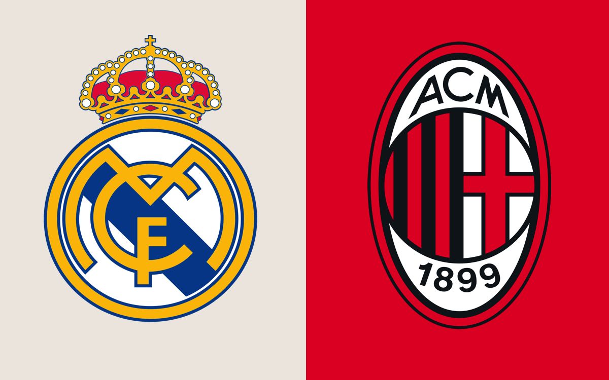 real madrid ac milan key stats