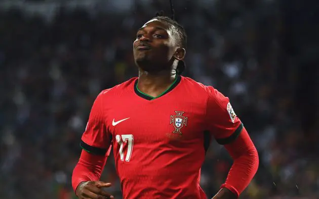 Leao goal Portugal