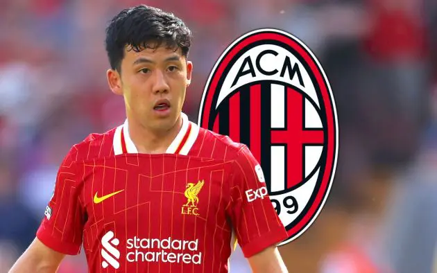Wataru Endo of Liverpool
