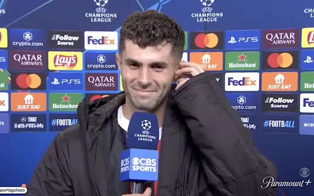 pulisic cbs real madrid
