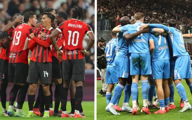 ac milan goals real madrid napoli