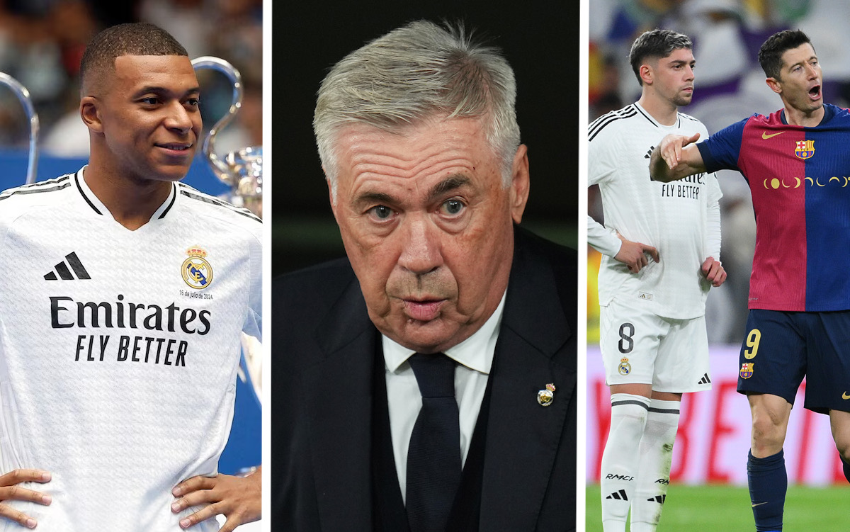 ancelotti mbappe lewandowski