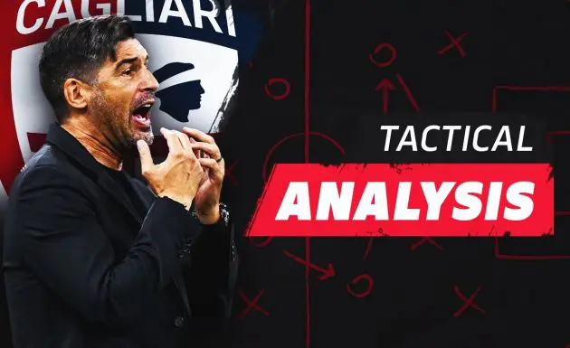 tactical analysis cagliari 3-3 milan