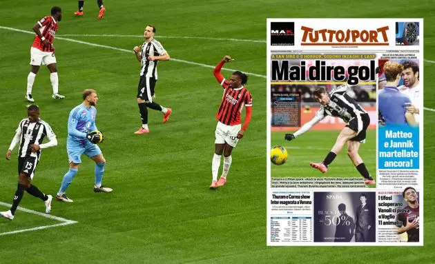 tuttosport boredom wins big