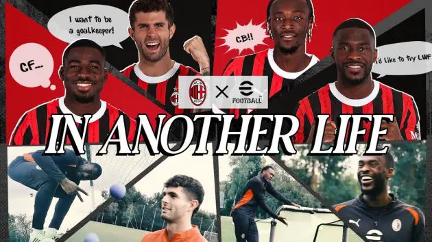 efootball challenges with Abraham, Tomori, Pulisic and Fofana