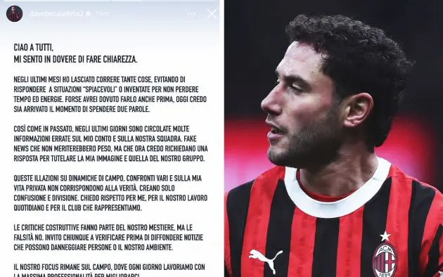 Calabria statement