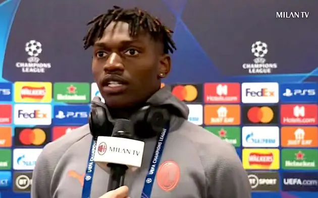 rafael leao milan tv
