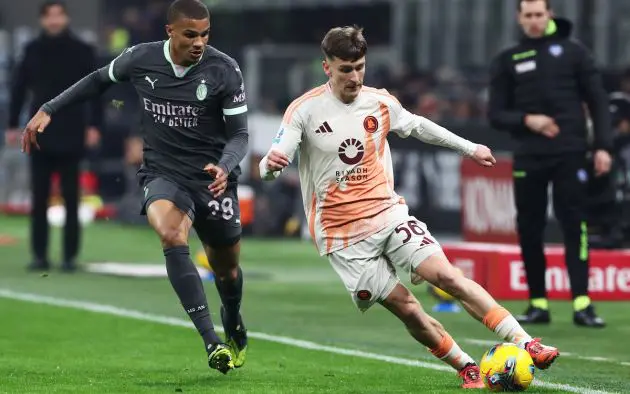 Alexis Saelemaekers of AS Roma