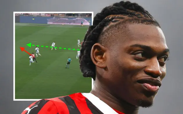 Rafael Leao of AC Milan