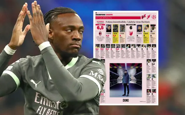 Tammy Abraham of AC Milan