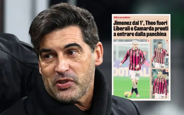 Paulo Fonseca, Head Coach of AC Milan