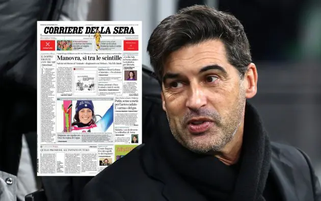 Paulo Fonseca, Head Coach of AC Milan