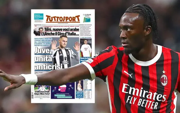 Tammy Abraham of AC Milan