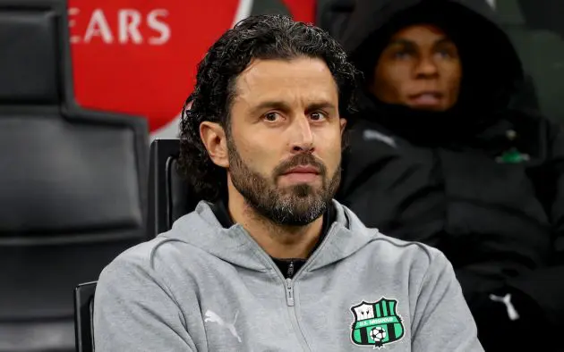 Fabio Grosso Head Coach of Sassuolo