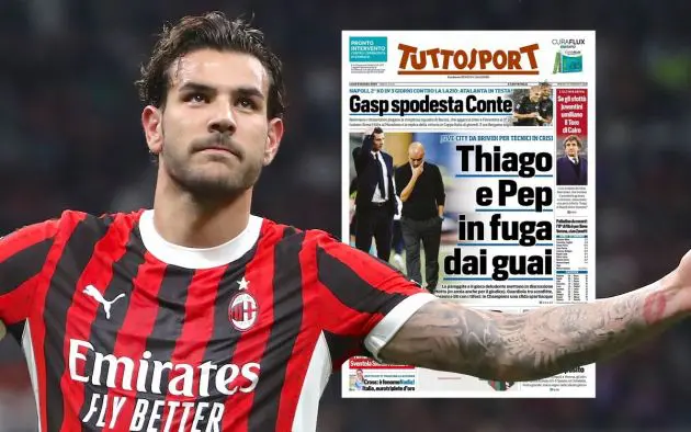 Theo Hernandez of AC Milan