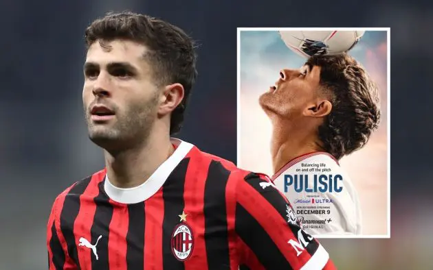 Christian Pulisic of AC Milan