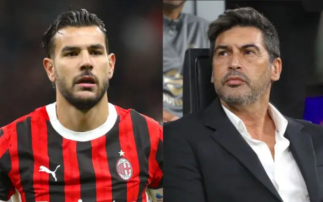 Theo Hernandez of AC Milan fonseca
