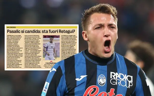 Mateo Retegui of Atalanta