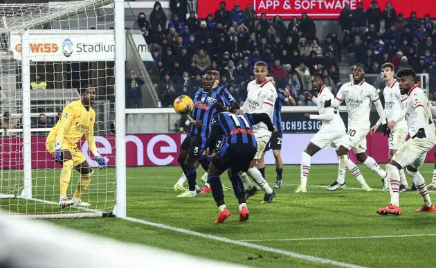 Lookman scores vs. Milan