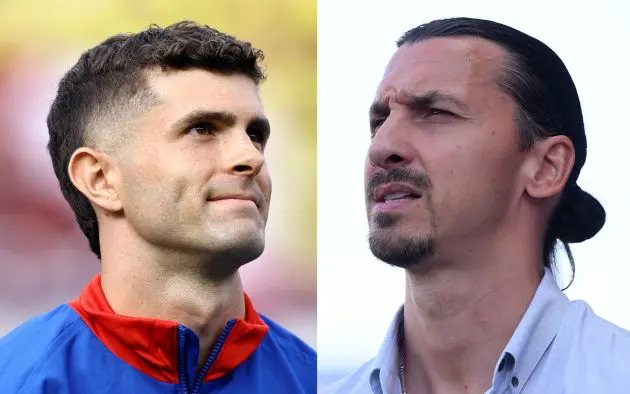 Christian Pulisic zlatan ibrahimovic