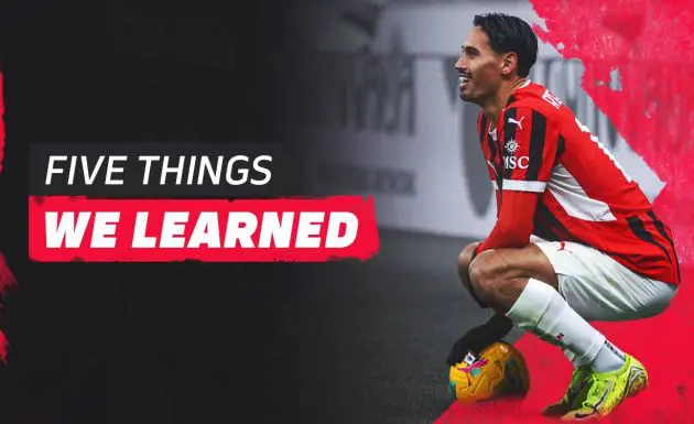 Five things we learned Milan-Empoli 2024/25