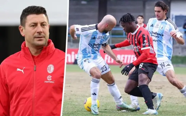 Daniele Bonera Head coach of AC Milan futuro