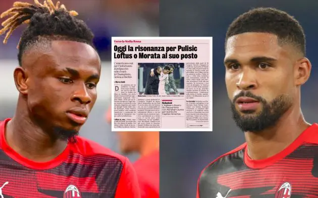 Samuel Chukwueze ruben loftus-cheek AC Milan