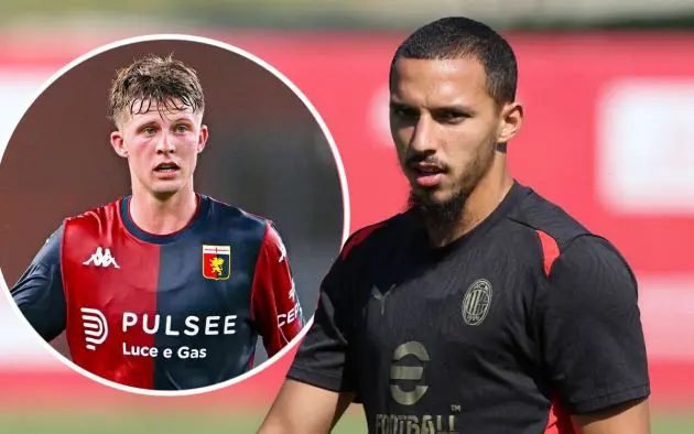 Ismael Bennacer of AC Milan morten frendrup