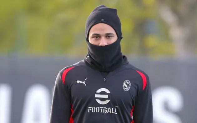 Noah Okafor of AC Milan