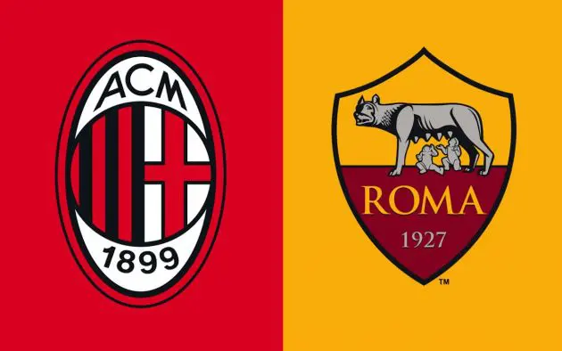 ac milan roma key stats