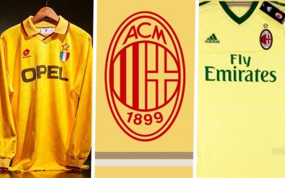 Opaleak: Milan to bring back yellow for 2025-26 third shirt - the details