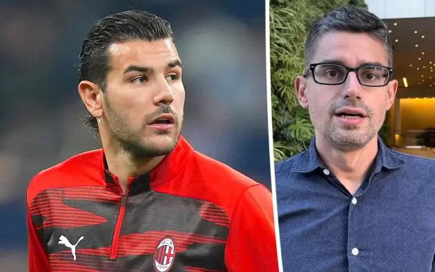 Theo Hernandez of AC Milan