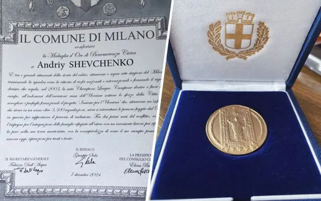 Sheva Ambrogino d'Oro award