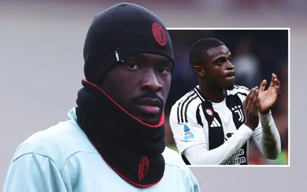Tomori and Kalulu in Juve shirt