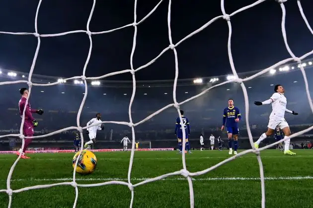 Verona-Milan goal reijnders