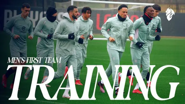 ac milan training dinamo