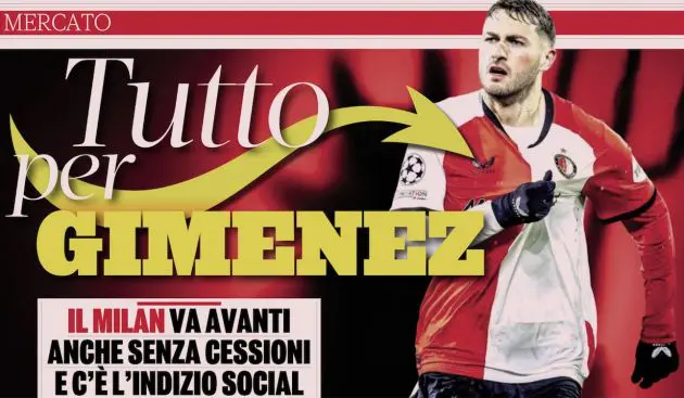 gazzetta all in for gimenez