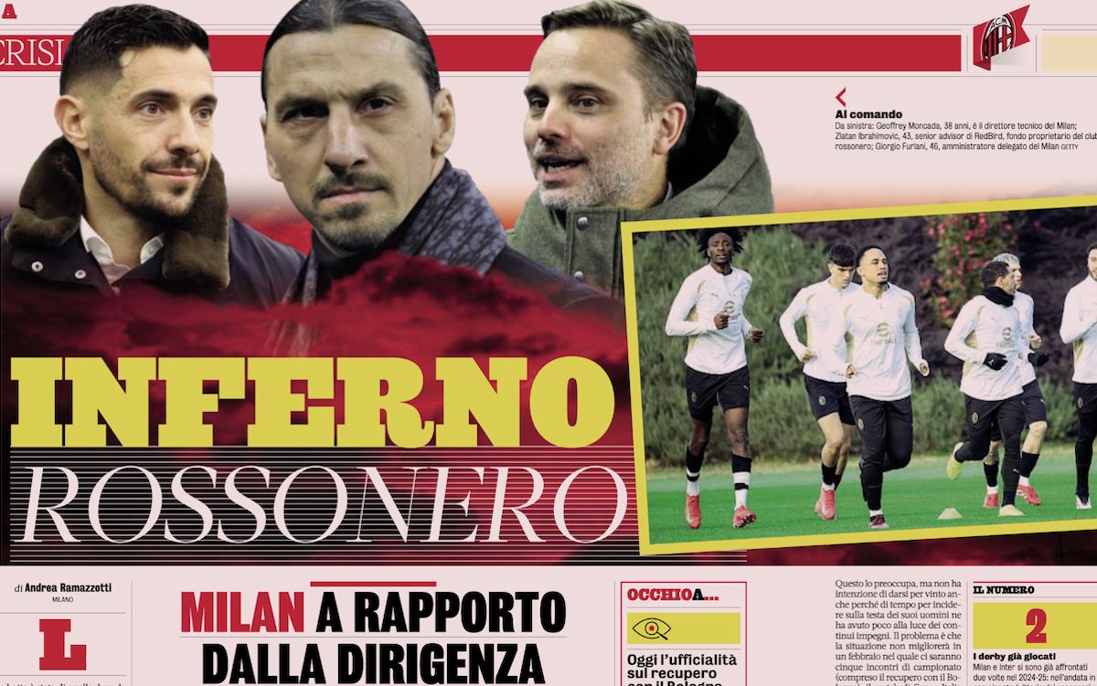 gazzetta inferno rossonero