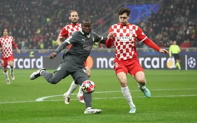 Yunus Musah of AC Milan