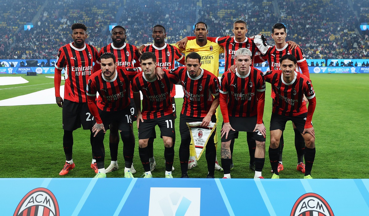 Milan player Supercoppa