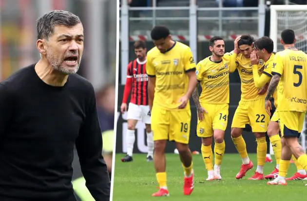 Matteo Cancellieri of Parma Calcio conceicao