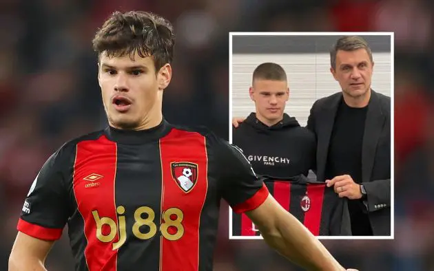 Milos Kerkez of AFC Bournemouth