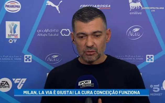 sergio conceicao mediaset