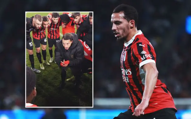 Bennacer speech huddle
