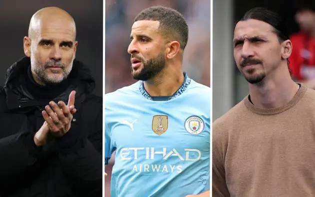 guardiola walker ibrahimovic